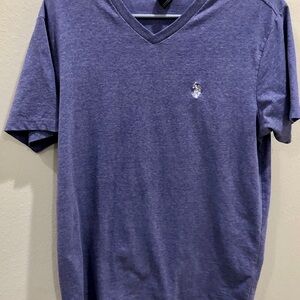 U.S. Polo Assn. Men's purple V-Neck Shirt